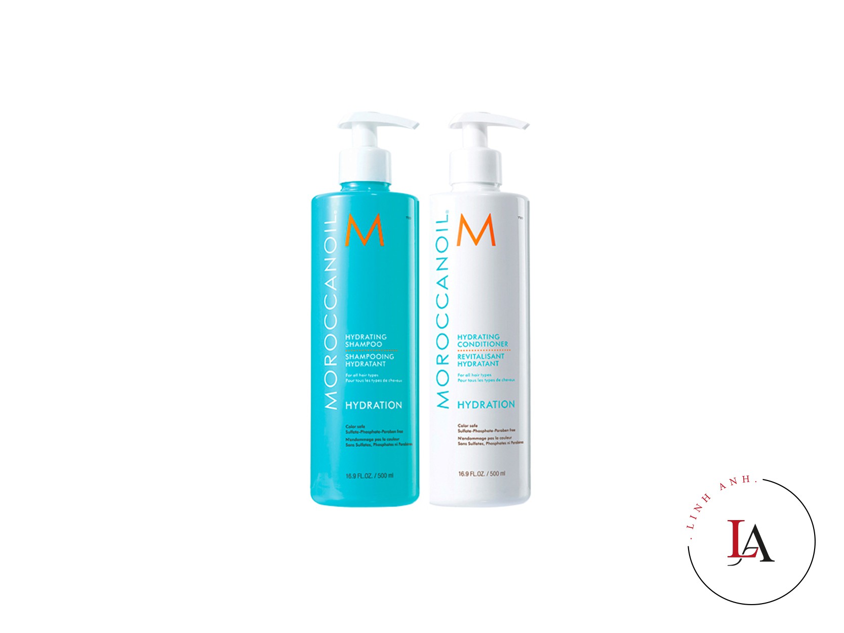 Bộ dầu gội xả dưỡng ẩm Moroccanoil 500ml